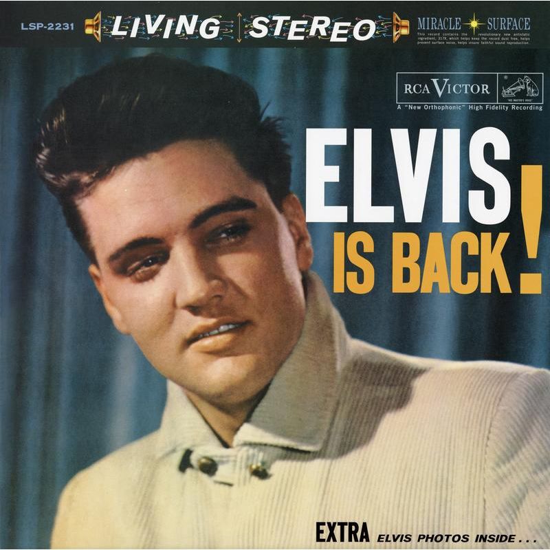 英LP Elvis Presley Elvis Is Back! UK盤Mono Elvis Presley - Elvis is Back - Analogue Productions 45rpm LP | eBay