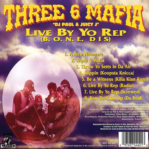 Three 6 Mafia - Live By Yo Rep - LP | eBay