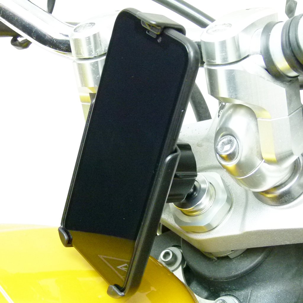 stem phone mount motorcycle