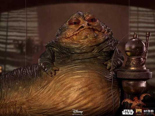 Star Wars Jabba the Hutt 1/6スケールフィギュア 1/6 Scale Star Wars Jabba the Hutt and Throne Deluxe