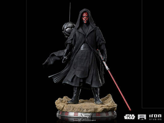 IRON STUDIOS Star Wars Phantom Menace Darth Maul Legacy Replica ¼