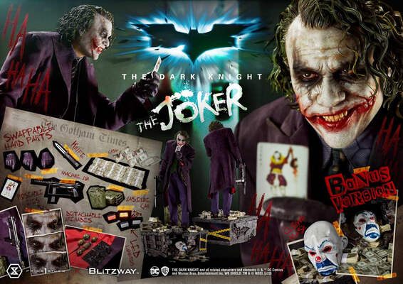 PRIME 1 BLITZWAY DC The Dark Knight The Joker BONUS Version