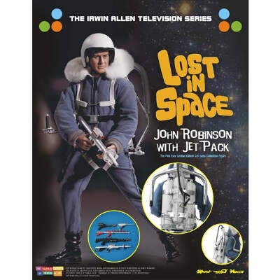 EXECUTIVE REPLICAS Lost In Space John Robinson w/ Jet Pack ⅙