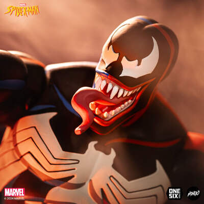 MONDO Marvel Spider-Man The Animated Series Venom ⅙ Sixth Scale