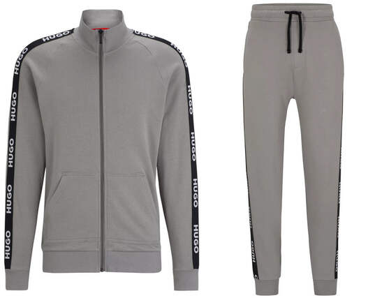 Hugo Boss 50496985 035 50496995 035 Grey Tracksuit eBay