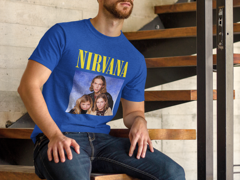 Funny Band T-Shirts Nirvana Hanson Spoof | eBay