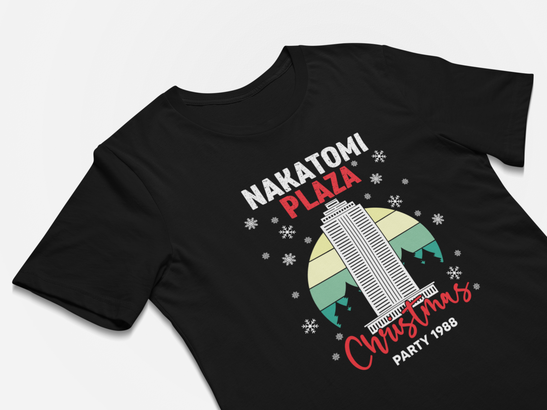 Die Hard Nakatomi Plaza Slim Fit T-shirt (ladies) - Partyninja
