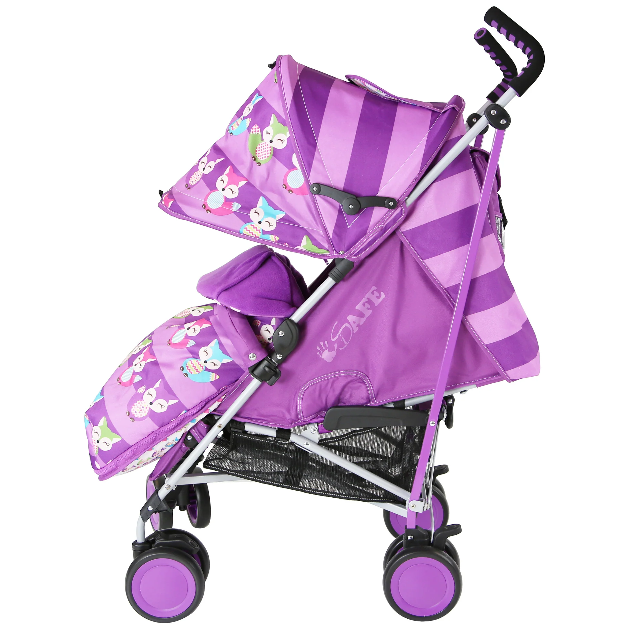 Raincover iSafe Stroller Foxy Design Complete with Footmuff Headhugger Bumper Bar