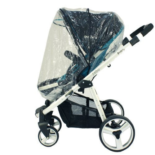 pram with rain cover