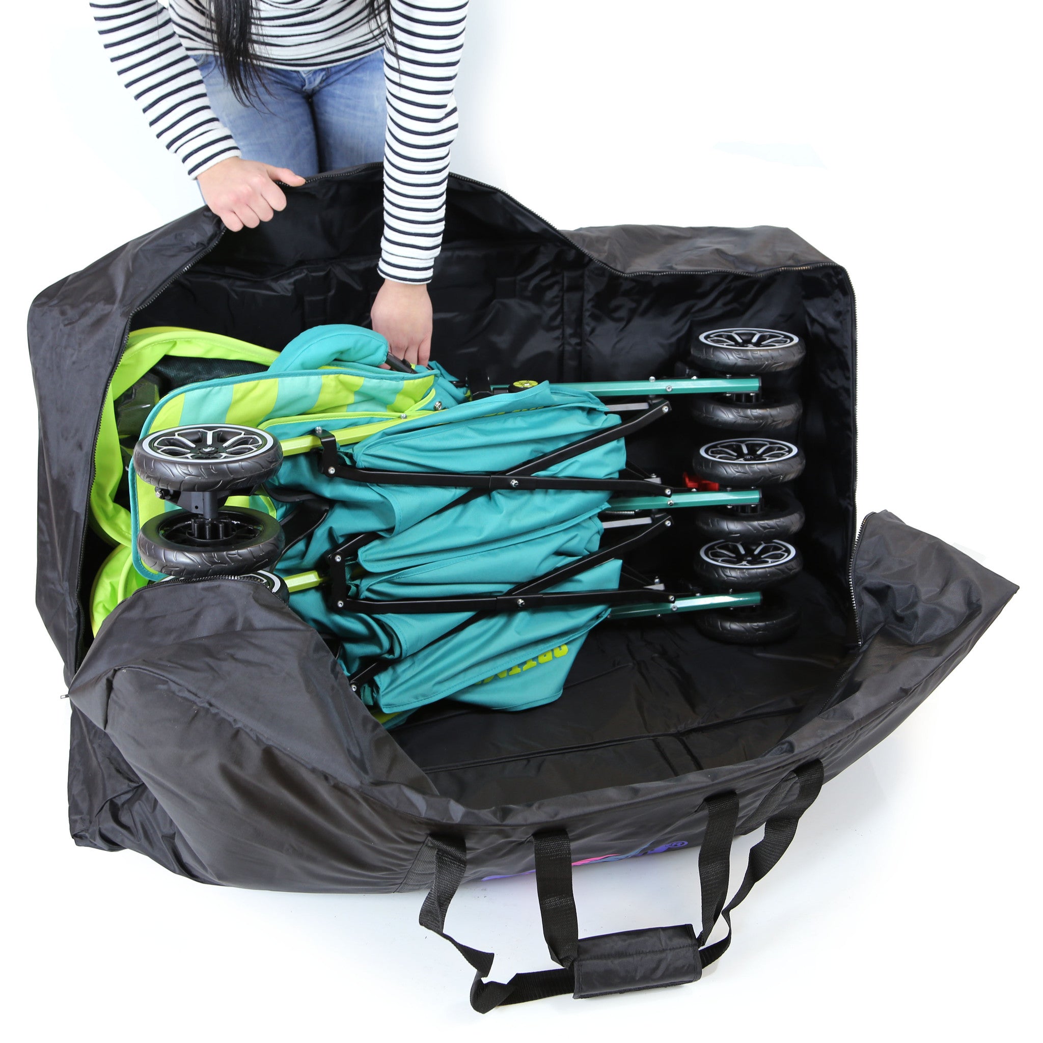 Transport Bag Twin Stroller Luggage Bag For Mamas /& Papas Kato Double Buggy