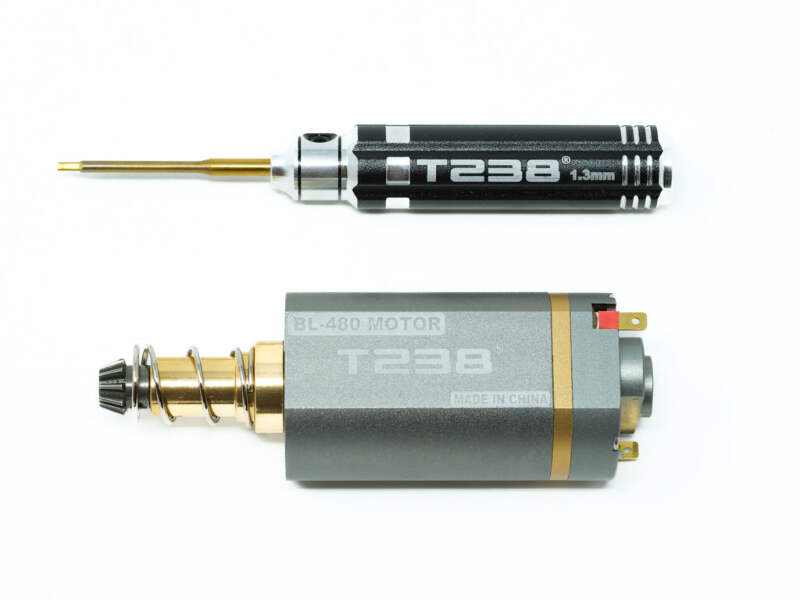 T238 Brushless Airsoft Motor - High Torque & Speed Motor For M4/M16/AK Airsoft Guns