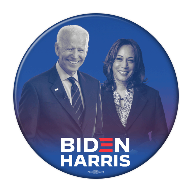 Get Biden Harris 2020 Photo Presidential Campaign Pinback Button Jb 320 Ebay Free HD
