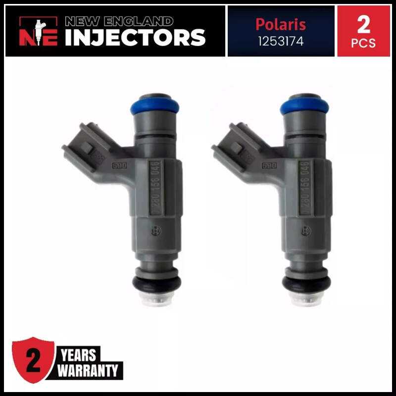 Reman OEM Polaris 1253174 Fuel Injector Set of 2 for 99-01