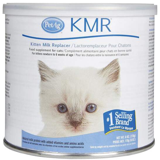 Kmr Natural Milk Kitten Formula Replacer Powder Cat Supplement 6oz