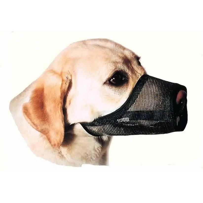 mesh dog muzzle