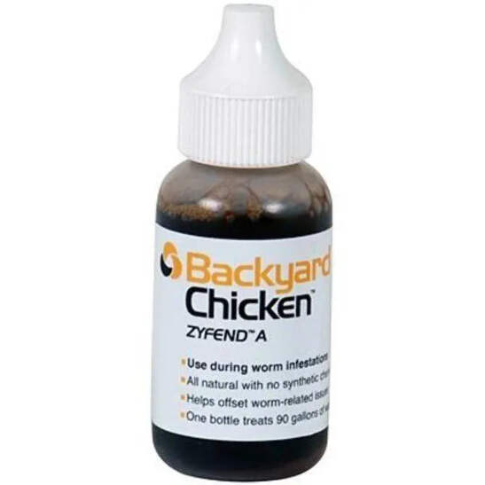 Natural Dewormer Backyard Chicken Zyfend A Poultry Parasite Remedy Treats 90gal 815551010121 Ebay