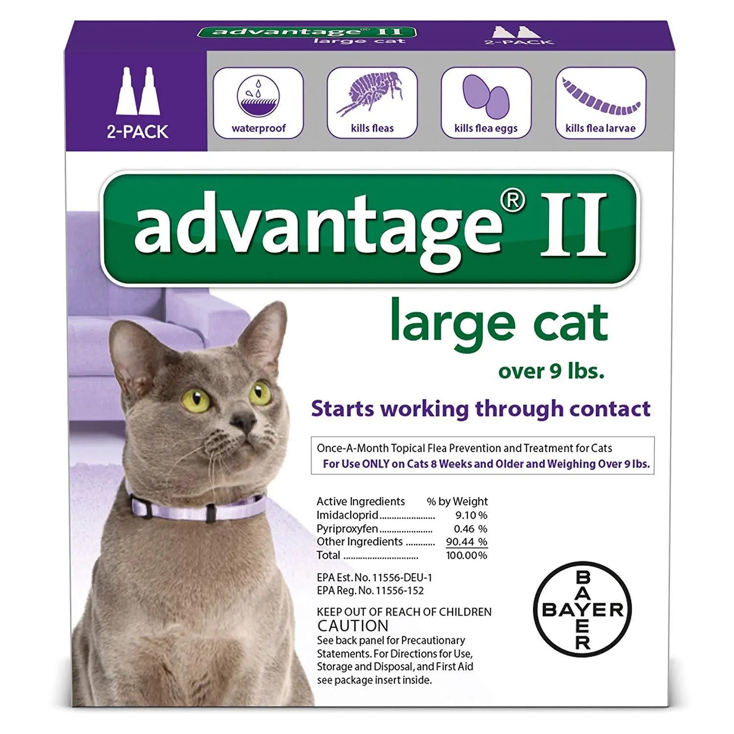 advantage large cat 2 pack