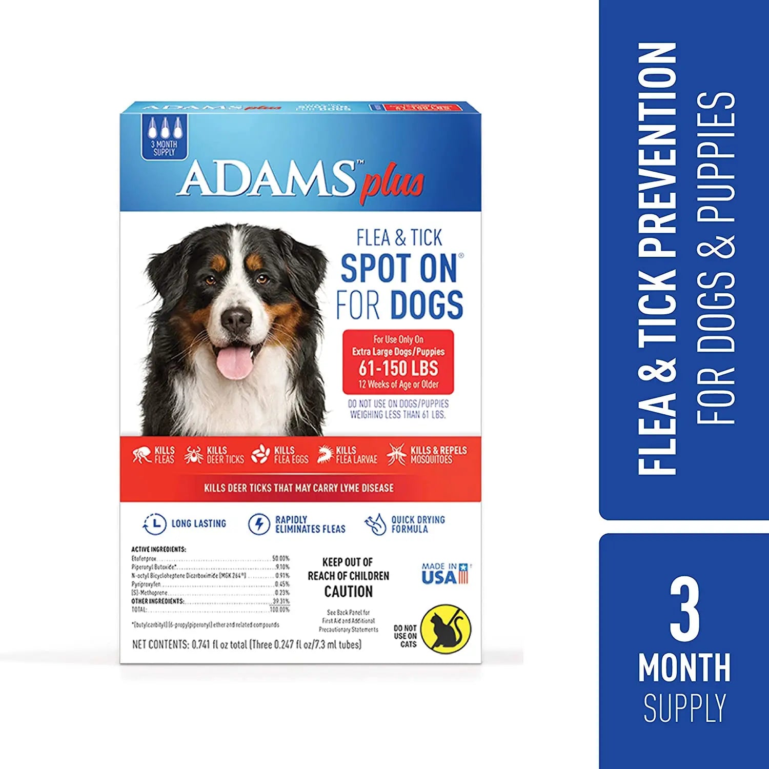 adams flea and tick spot on