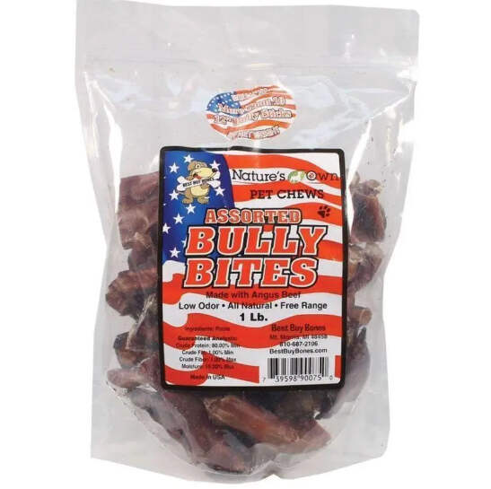 Best Buy Bones Usa Made Bully Bites Healthy Pet Chews For Dogs 1 Lb 739598900750 Ebay