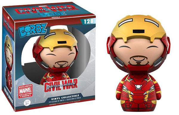 funko pop iron man unmasked civil war