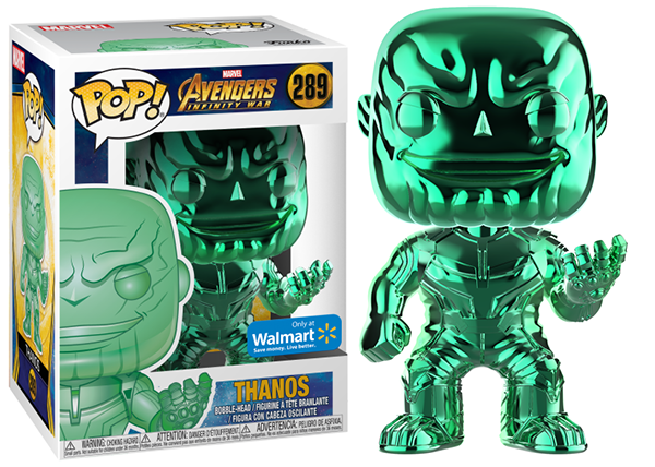 walmart chrome thanos funko pop