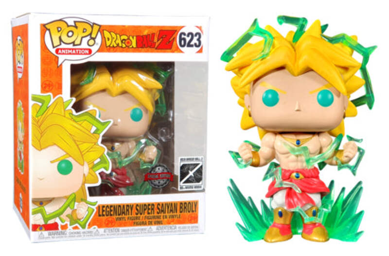 Funko Pop Legendary Super Saiyan Broly 6 Inch Dragonball Z 623 Special E Ebay