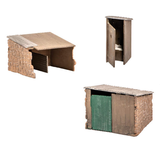 NEW WILLS SS19 GROTTY HUTS AND PRIVY OO//HO GAUGE