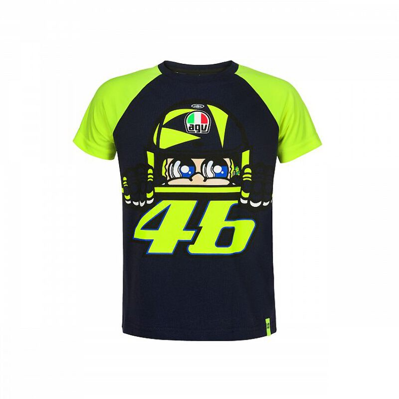 Details About T Shirt Copulino Kids Official Valentino Rossi 46 Collection