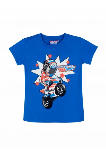 Kid t-shirt Andrea Dovizioso cartoon official collection Located in USA
