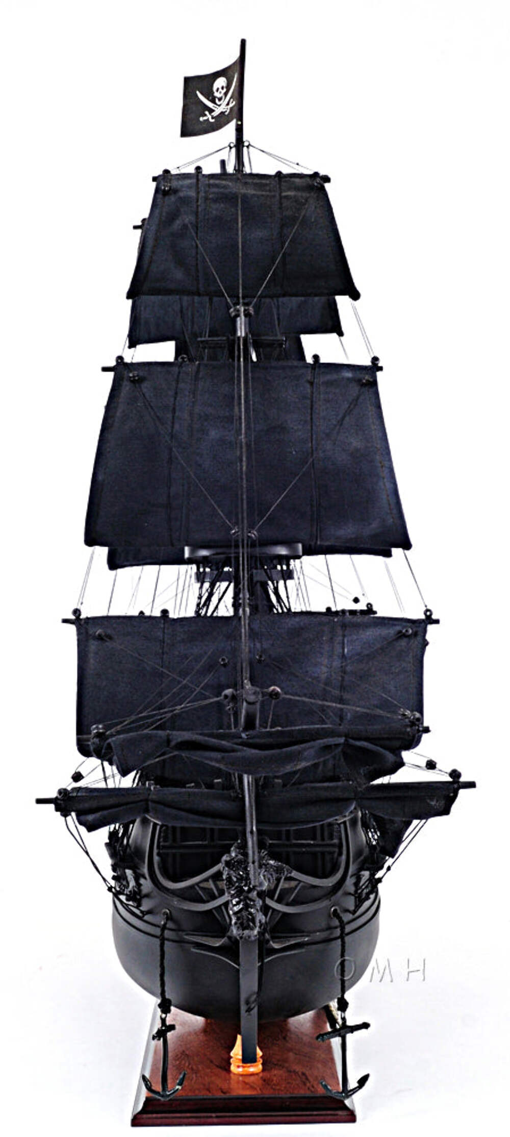 Old Modern Handicrafts® - Black Pearl Pirate Ship - Picture 4 of 14
