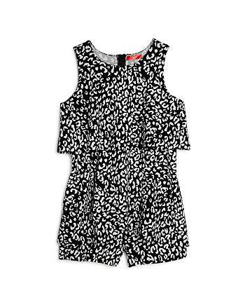 baby leopard print romper