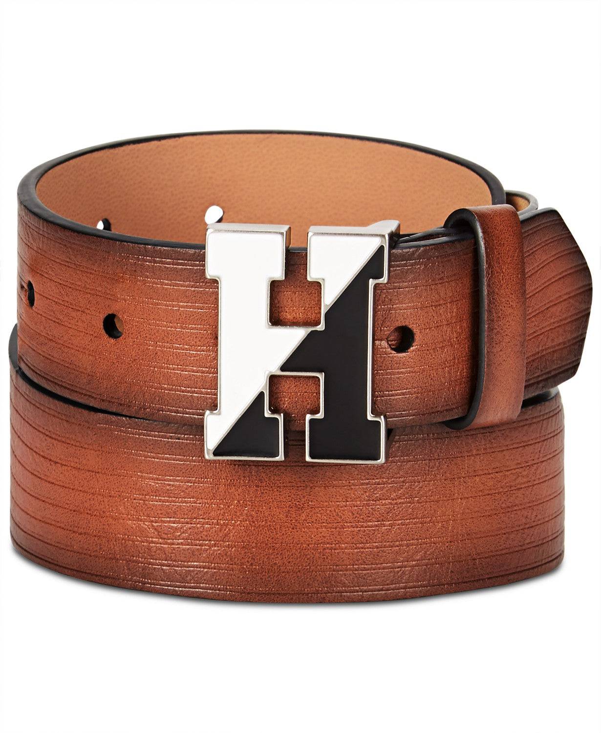tommy logo belt