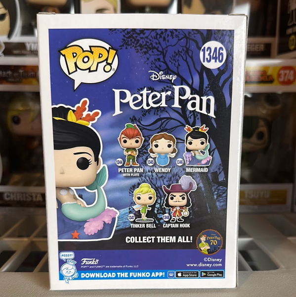 Funko Disney Peter Pan Pack 2 Pop! Vinylfigurer Peter Pan med skugga 9 cm :  : Leksaker