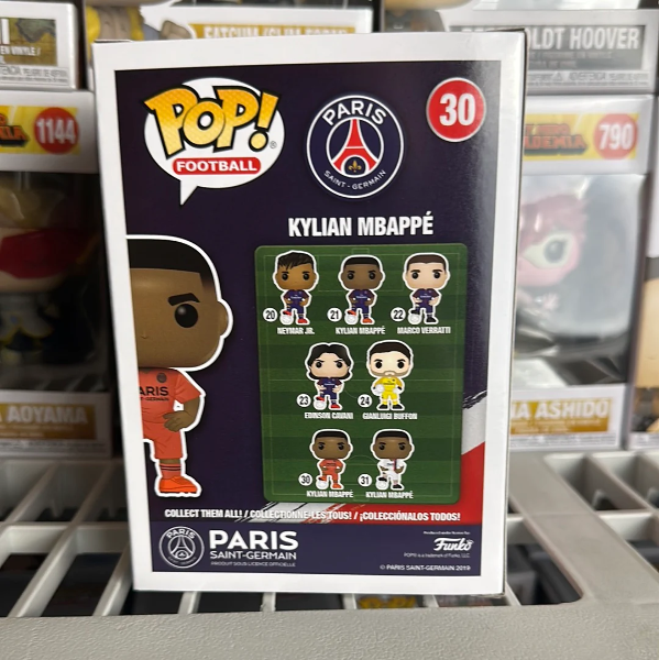 Funko POP! Soccer Kylian Mbappe PSG Paris Saint Germain Away Kit #30!  889698427951