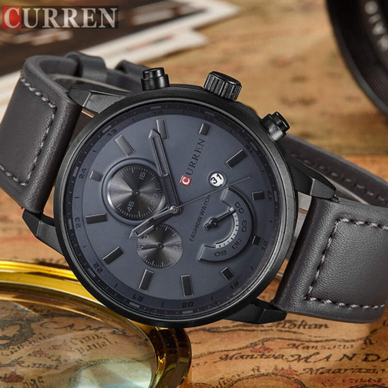 Relogio Curren Watches Men Sport Military Army Top Brand Luxury Mens Watch Leath Ebay