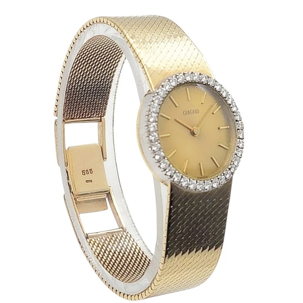 Concord 24mm Classic Vintage 14K Yellow Gold Watch w/Gold  display picture 1