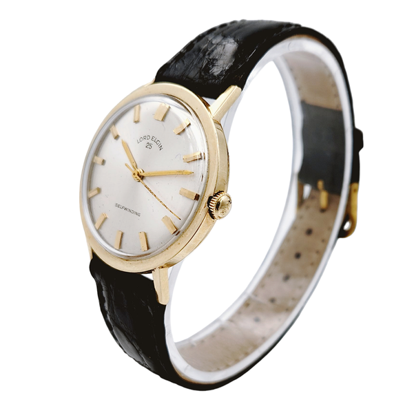 未使用保管品LORD ELGIN AUTOMATIC 腕時計　ビンテージ　稼働品 Yahoo!オークション - 腕時計 LORD ELGIN AUTOMATIC M-56 WORLD
