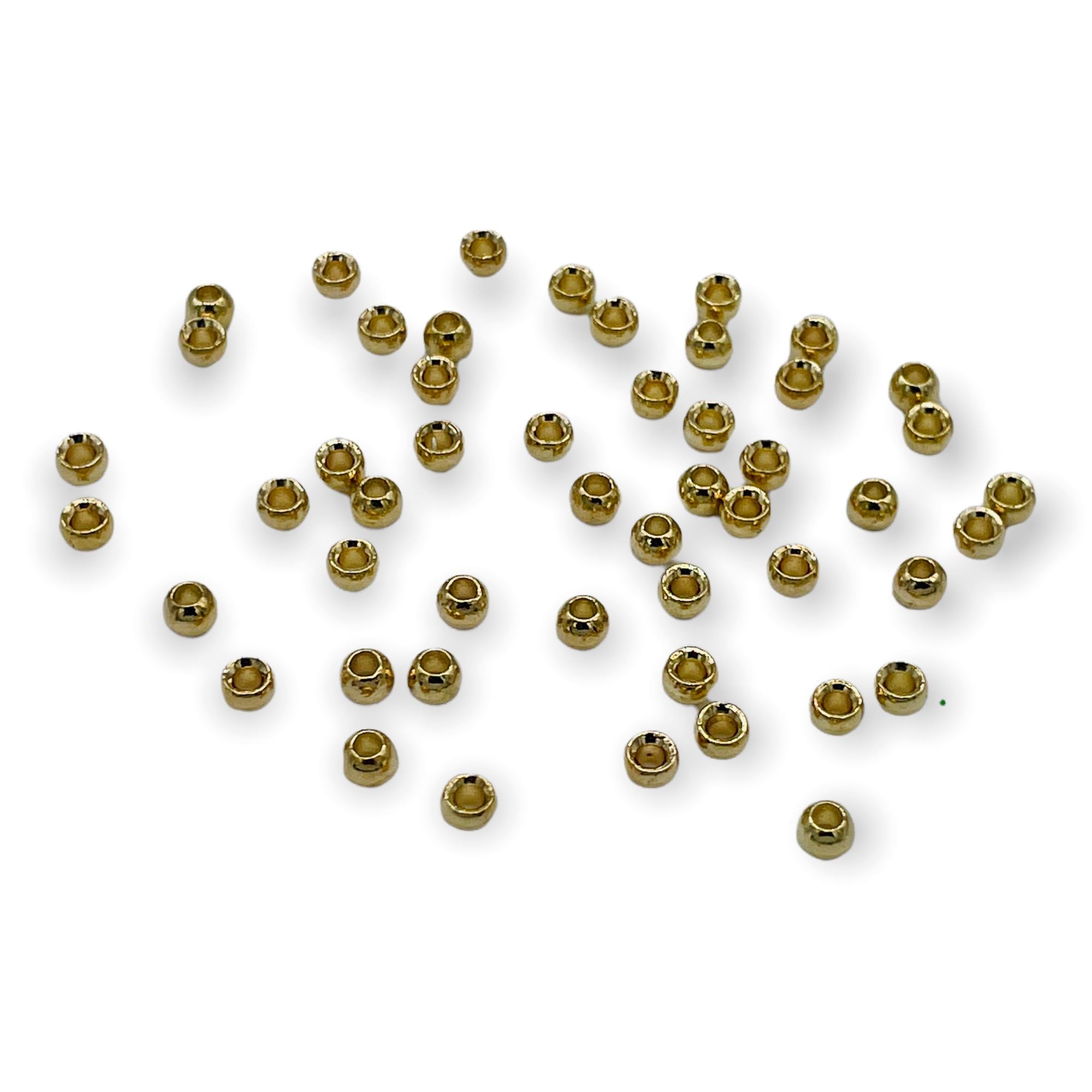 Upavon Countersunk Metallic Tungsten Beads