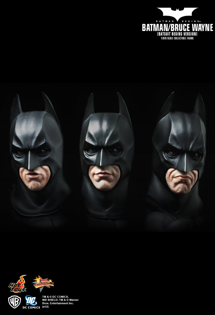 Hot Toys DC Batman Begins Bruce Wayne Batsuit Begins Version