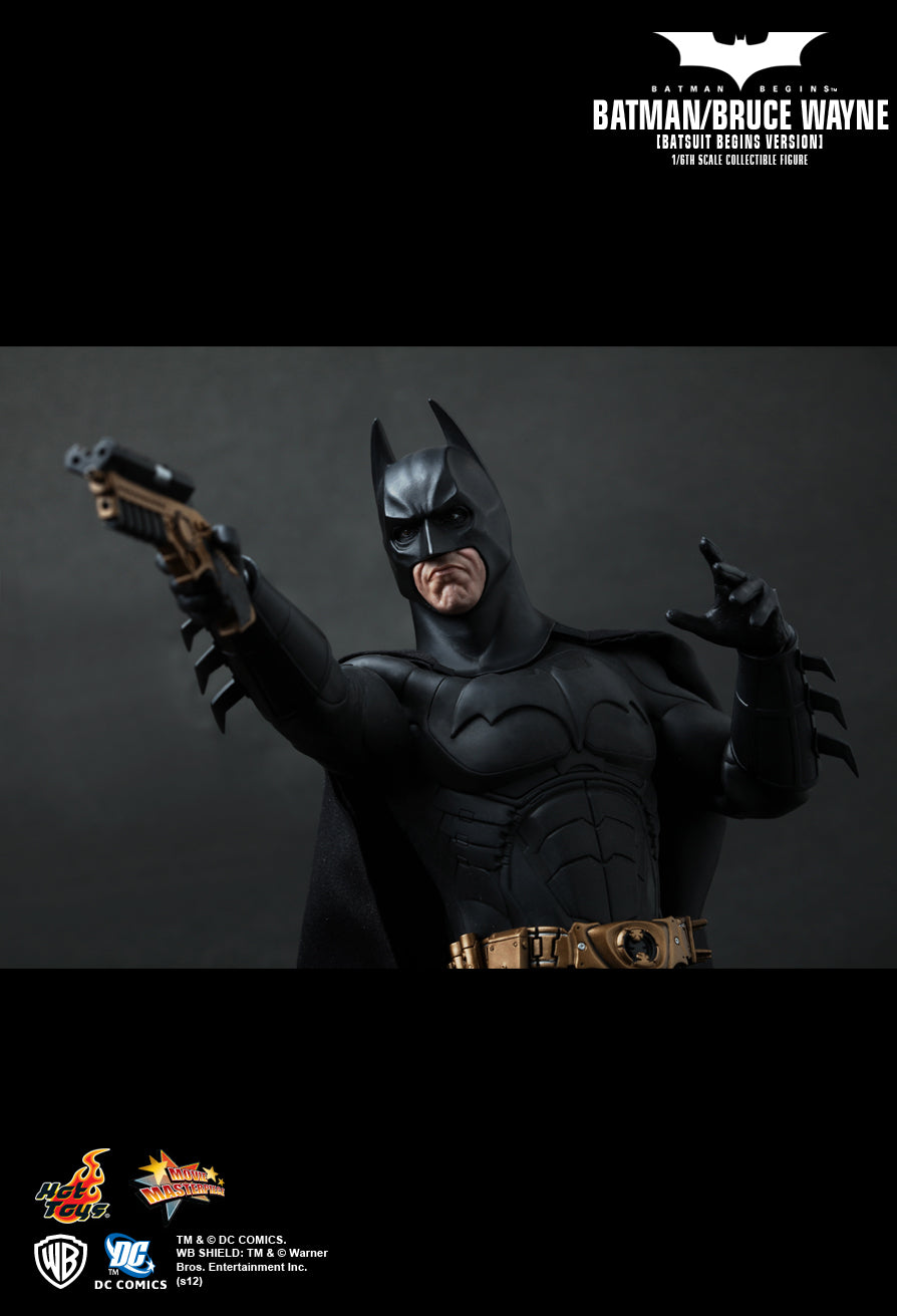 Hot Toys DC Batman Begins Bruce Wayne Batsuit Begins Version