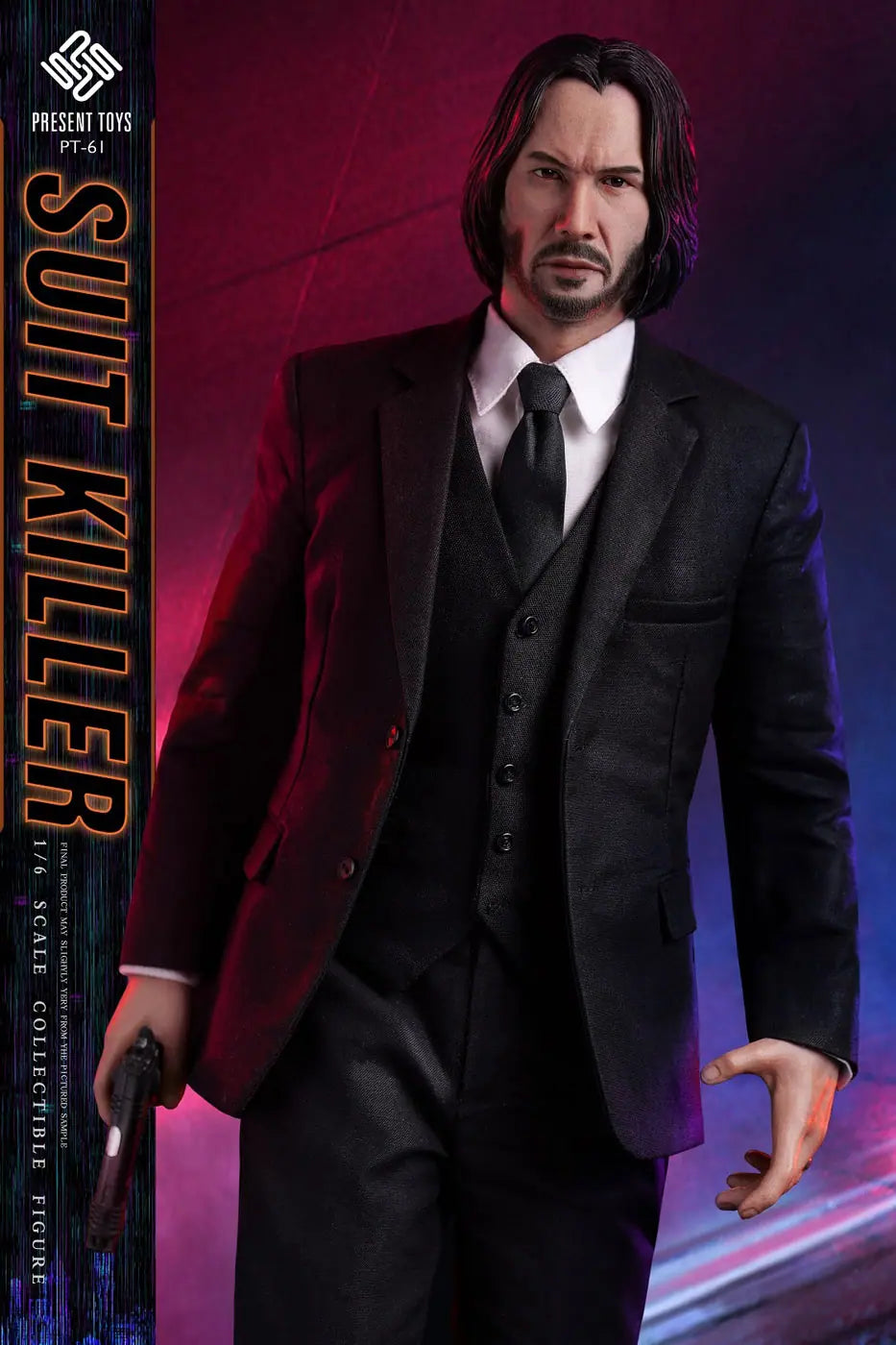 PRESENT TOYS PT-SP61 1/6 ジョン John Wick In Stock PRESENT TOYS PT-sp61 1/6 John Wick 12