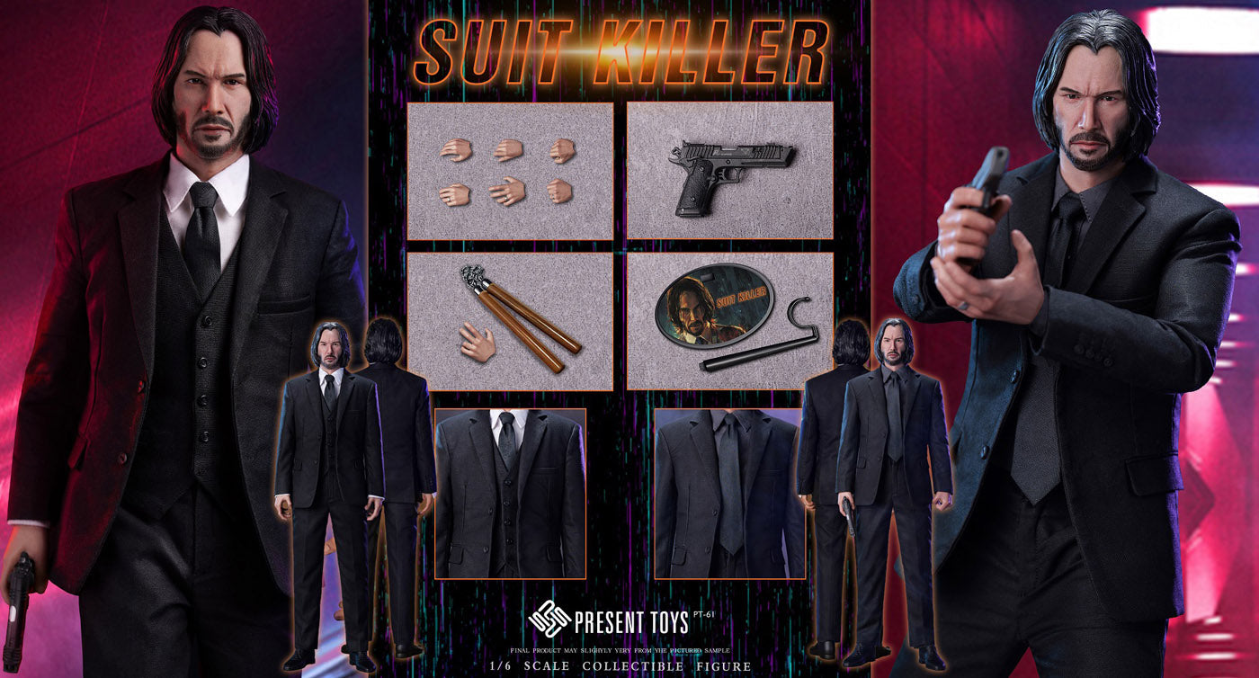 PRESENT TOYS 1/6 スーツ キラー  PT-sp61 Present Toys John Wick Suit Killer PT-SP61 ⅙ Sixth Scale