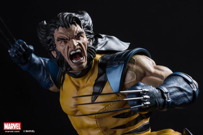 XM Studios Marvel Wolverine on Sentinel Head ¼ Scale Premium