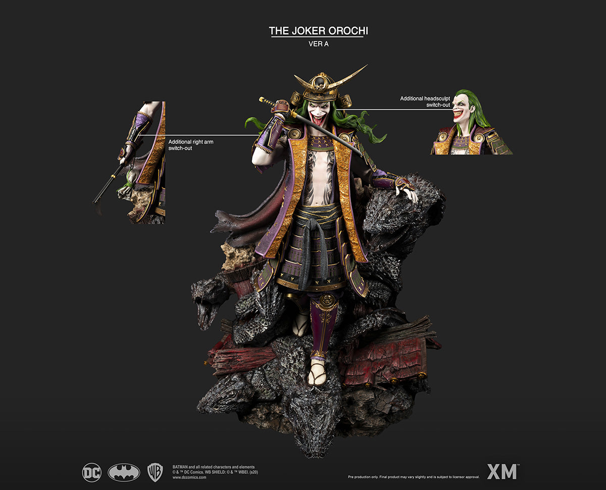 XM Studios DC Samurai Series The Joker Orochi w/ Bonus XM Studios DC Samurai Series The Joker Orochi w/ Bonus