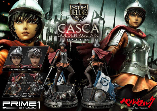 Prime 1 Studio Berserk Casca Golden Age Arc Deluxe Version 1/4