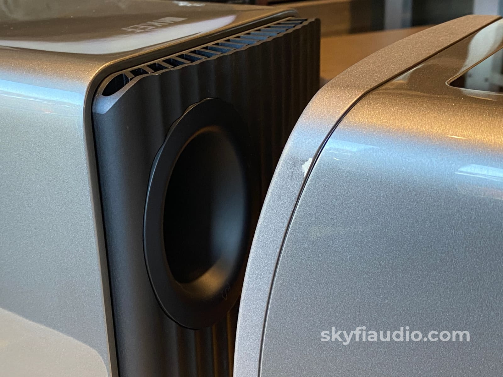 kef ls50 wireless 1世代 左 KEF LS50 Wireless (Gloss Black/Blue) High-performance