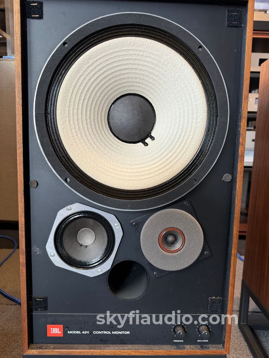 JBL 4311-A Control Monitor Pair Speakers