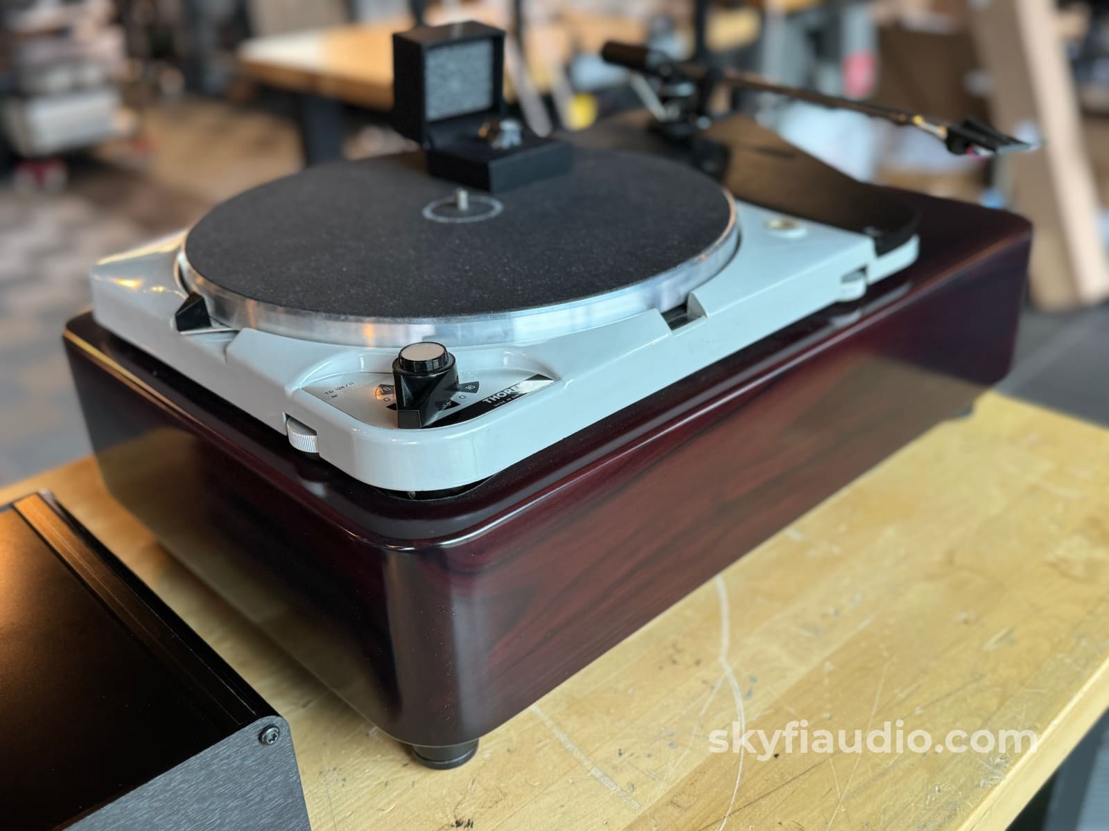 【廃盤12inch】The Philharmonic Turntable Orc Thorens TD-124 Vintage Turntable Customized by Schopper AG