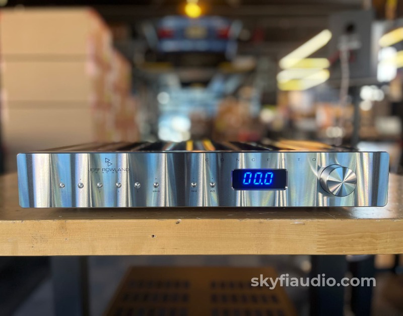 Jeff Rowland Concerto Preamplifier - Beautifully Made | eBay