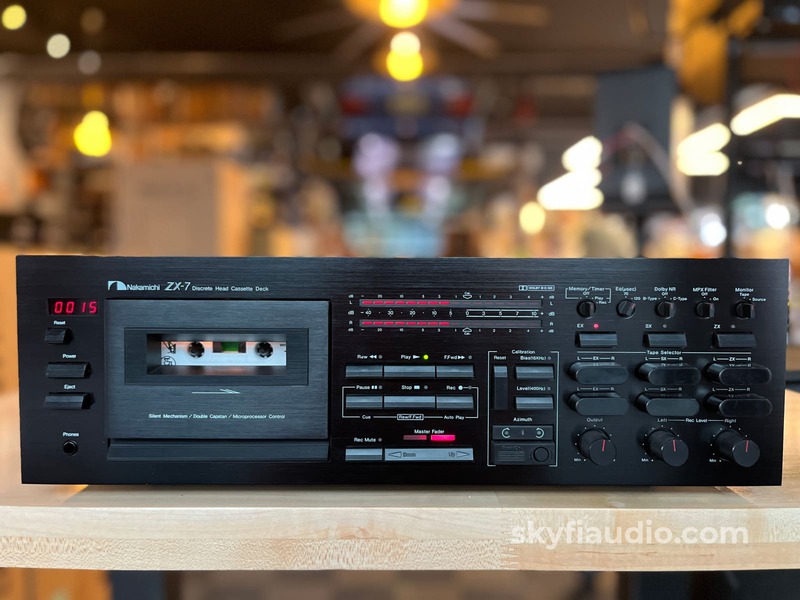 カセットケース Nakamichi ZX-7 Cassette Deck - Overhauled in 2022 by Willie